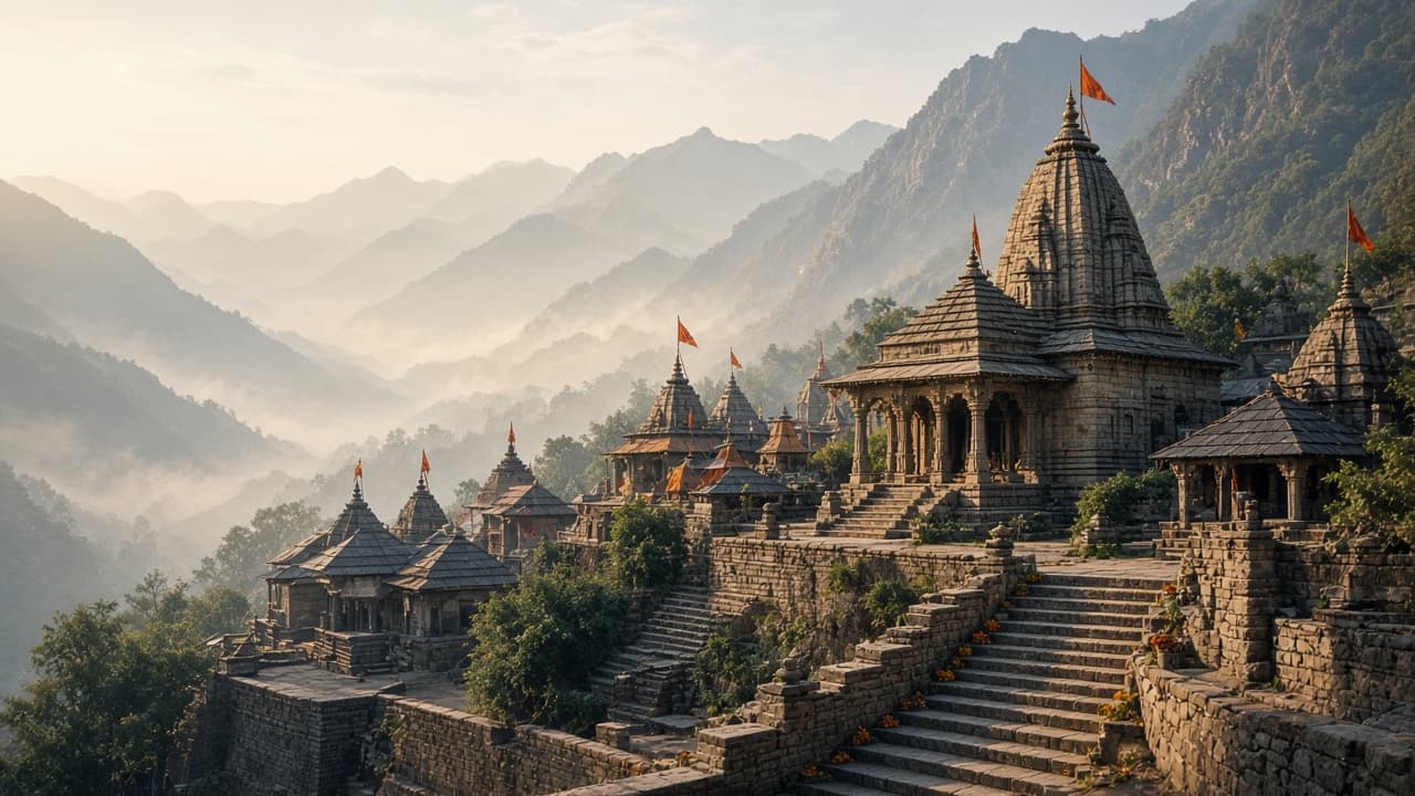 Hindu temple complex inviting your next pilgrimage